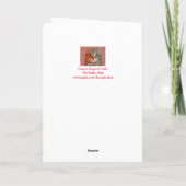 Schattige Laatste Chemo Gefeliciteerd Kaart (Achterkant)