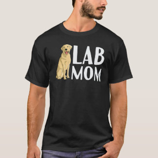 Schattige Labrador Kunst Voor Vrouwen Moeder Labra T-shirt