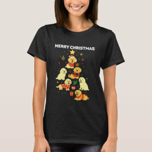 Schattige Labrador Retriever Honden voor Hondenlie T-shirt