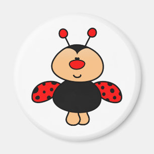 schattige ladybuis magneet