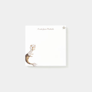 Schattige Lama Zeemeermin Dier Post-it® Notes