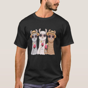 Schattige Lama Zomer, Leuk Tropisch, Vakantie Kind T-shirt