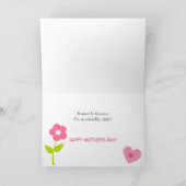 Schattige lammeren en Moederdag van mama Kaart (Binnen)