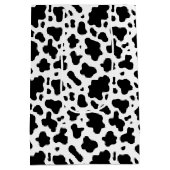 Schattige Land Boerderij Koe Print Medium Cadeauzakje (Achterkant)