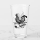 Schattige Land  haanglas Glas (Voorkant)