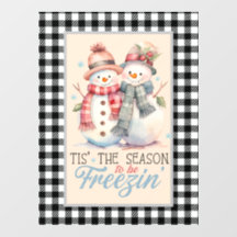 Schattige Land Sneeuwmannen Vakantie