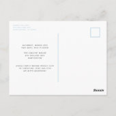 Schattige Landelijke Dwaze Gans Verjaardagsfeestje Briefkaart (Achterkant)