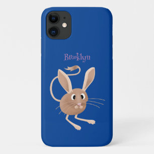 Schattige langoorkerbois cartoonillustratie iPhone 11 hoesje