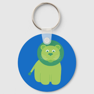 Schattige leeuw sleutelhanger