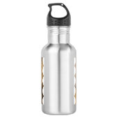 Schattige leeuw waterfles  (Achterkant)