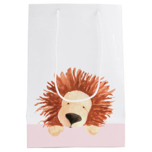 Schattige Leeuwenfeest Medium Cadeauzakje