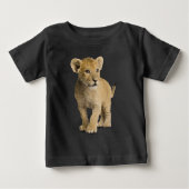 Schattige leeuwenkap T-Shirt (Voorkant)