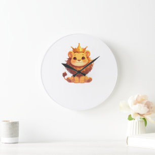 Schattige Leeuwenkoning [Product] Kawaii Kroon Die Grote Klok