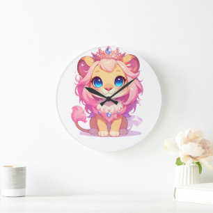 Schattige Leeuwenkoning [Product] Kawaii Kroon Die Grote Klok