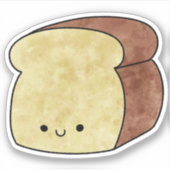 Schattige lekker brood sticker (Voorkant)