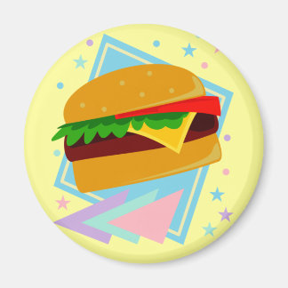 Schattige Lekkere Burger Magneet