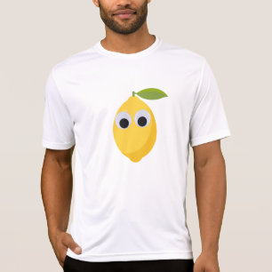 Schattige Lemon-personage met Googly Eyes T-shirt