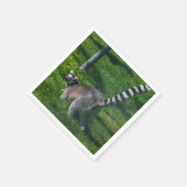 Schattige lemur servet (Hoek)