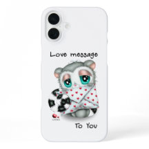 Schattige Lemur Valentijn - Romantische Liebesbrie