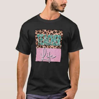 Schattige Leraar Moeder Motief Voor Vrouwen Die Le T-shirt