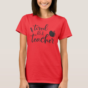 Schattige lerares dames T-shirt