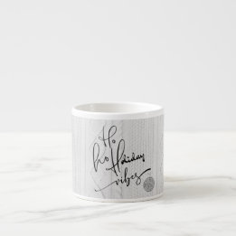 Schattige Leuk Gezellig Sweater Wit/Zwart Script V Espresso Kop