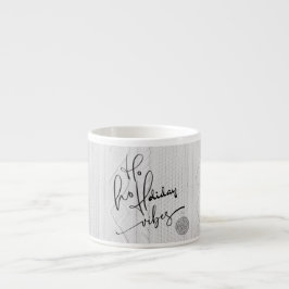 Schattige Leuk Gezellig Sweater Wit/Zwart Script V Espresso Kop