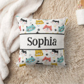 Schattige leuk kattenpatroon kinder kussen (Deken)