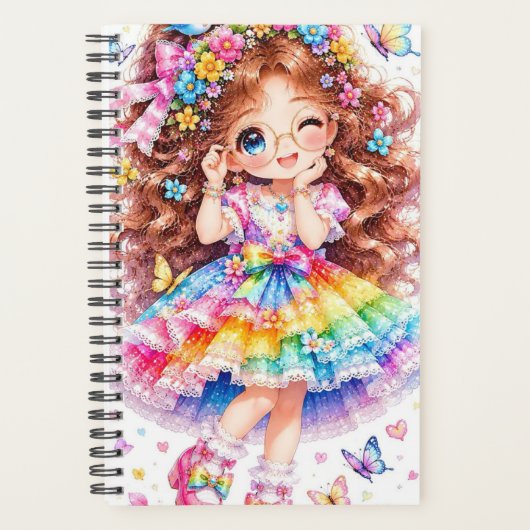 Schattige & Leuke 12-Maands Jaarplanner Planner (Voorkant)