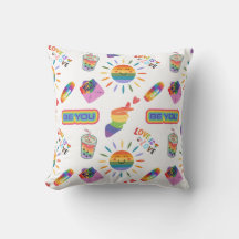 Schattige LGBTQ+ Pride Pillow