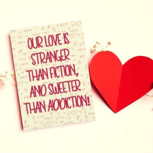 Schattige lief paar liefde Valentijnsdag Feestdagen Kaart