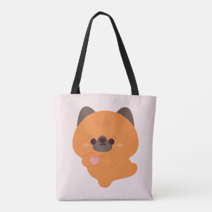 Schattige liefde Duitse Herderspuppy Draagtas