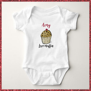 Schattige Liefde Muffin Romper