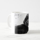 Schattige liefhebber koffiemok (Voorkant links)