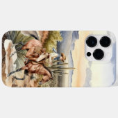 schattige liefhebbers woestijn Case-Mate iPhone case (Achterkant (horizontaal))