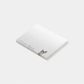 Schattige Lieve Kat Post-it® Notes (Schuin)