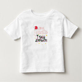 Schattige lieve kerstman kinder shirts