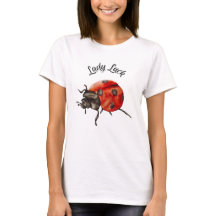 Schattige lieveheersbeestje Graphic Dames T-shirt