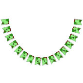 Schattige Lieveheersbeestje & Klaverblad Verjaarda Vlaggetjes (Alle)