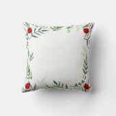 Schattige Lieveheersbeestjes en Plantenbladeren Kussen (Achterkant)