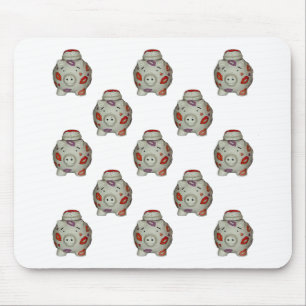 Schattige lipstick Pig Muismat