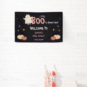 Schattige Little Boo Girl Halloween Baby shower We Spandoek
