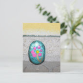Schattige Little Floral Rock Briefkaart (Staand voorkant)