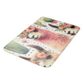  Schattige Llama Waterverf Badmat (Gekanteld)