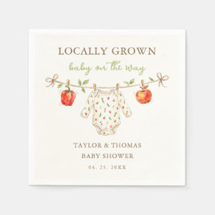 Schattige Lokale Baby Shower Servet