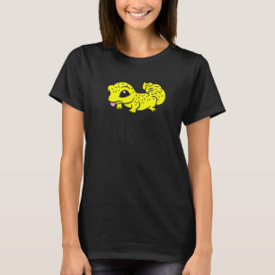 Schattige Luipaardgekko Moeder Reptiel Gekko Dier T-shirt