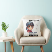 Schattige maar een beetje chaotisch kussen (Stoel)