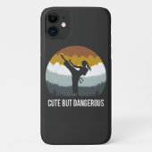 Schattige maar Gevaarlijk - Karate Taekwondo Karat Case-Mate iPhone Case (Achterkant)