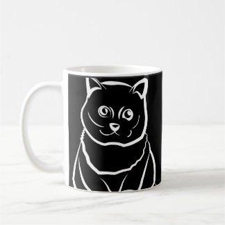 Schattige maar Vervloekte Kat Koffiemok