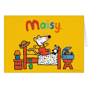 Schattige Maisy in Red Overalls